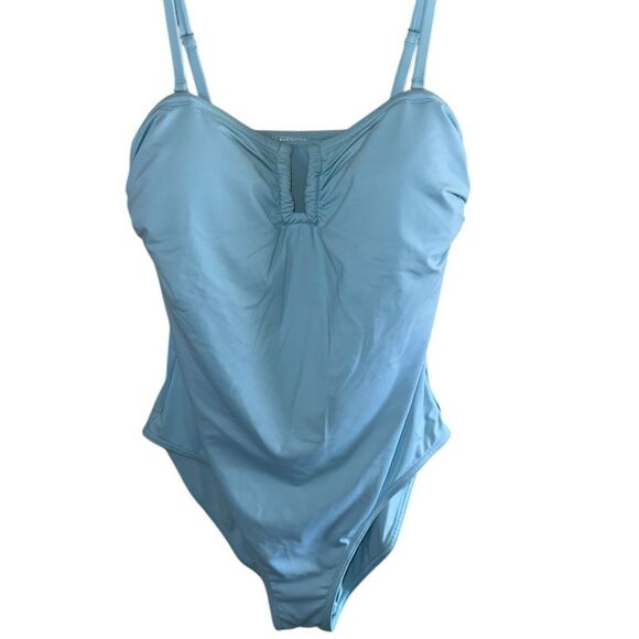 Vineyard Vines Strapless One Piece in Baby Blue - Picture 1 of 4